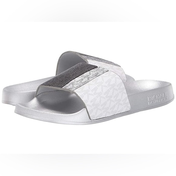 MICHAEL Michael Kors Shoes - Michael Michael Kors Ayla Pool Slide Sandals Women's Shoes Size 5